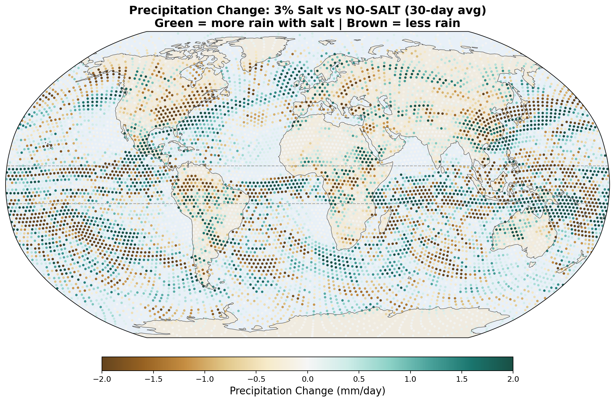 Precipitation map 3%